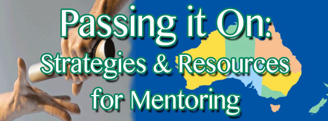 Passing it On:  Resources & Strategies for Mentoring – WA